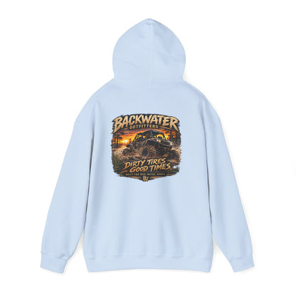 Backwater Outfitters 'Dirty Tires, Good Times' Hoodie