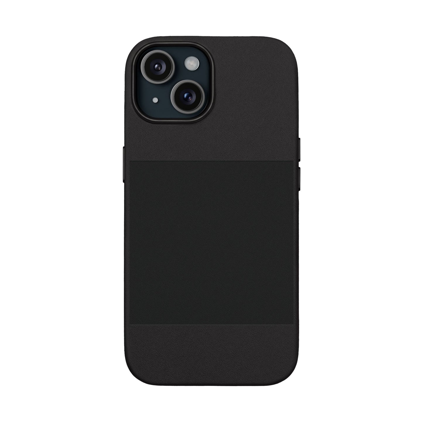 Engravable PU Leather Phone Case — Customizable Slim Protective Cover