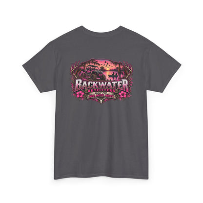 Backwater Sunset Tee — Coastal Fishing & Outdoors Graphic T-Shirt