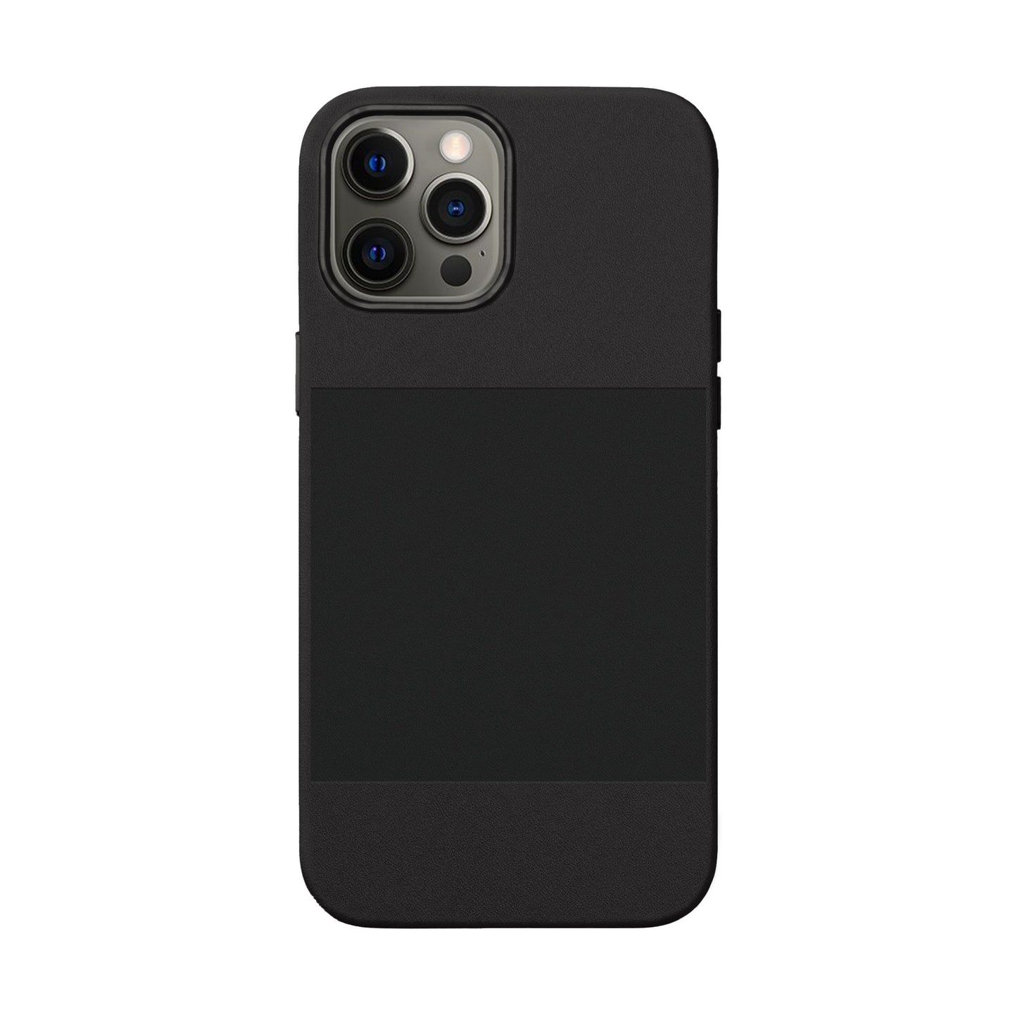 Engravable PU Leather Phone Case — Customizable Slim Protective Cover