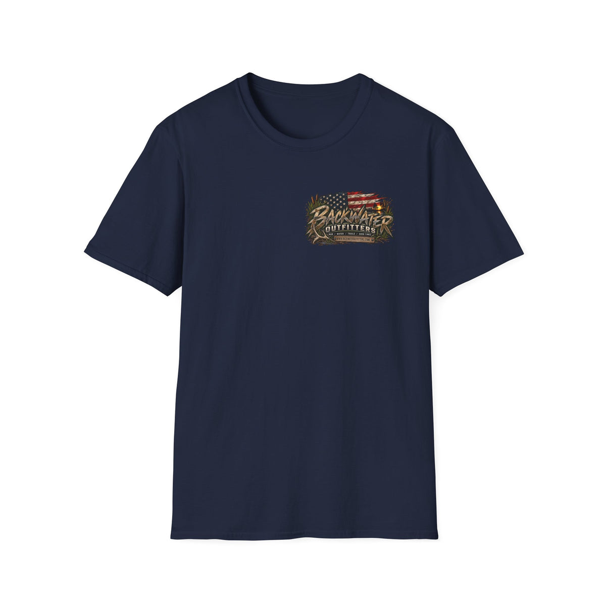 Buggy Backwater Outfitters Just One More Trail Trail T Shirt