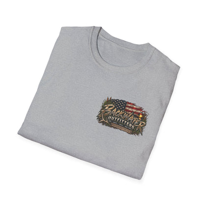 Buggy T-Shirt — 'If You Can Read This, Flip Me Back Over' Fishing Backwater Graphic Tee Printify