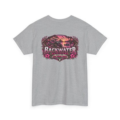 Backwater Sunset Tee — Coastal Fishing & Outdoors Graphic T-Shirt
