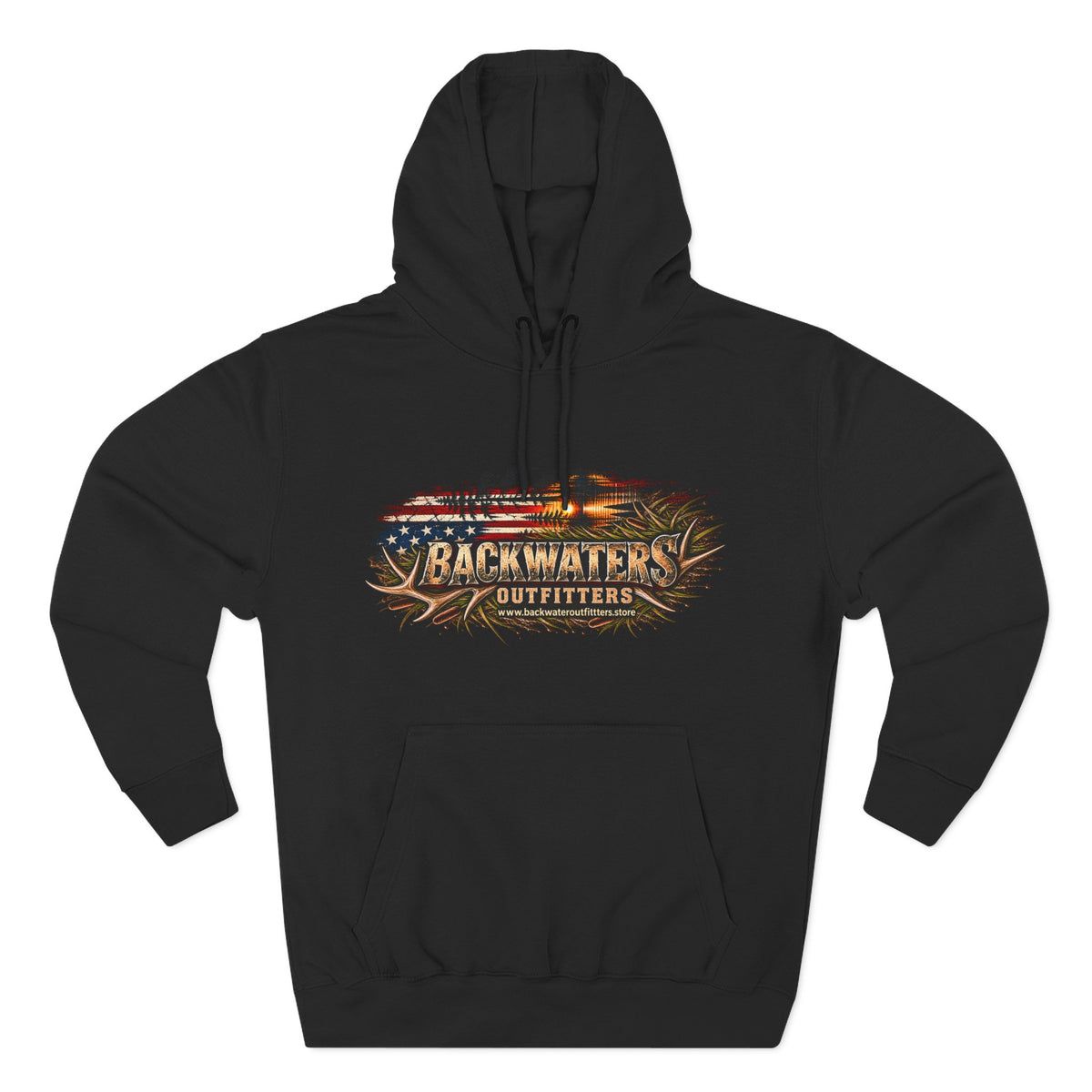 Backwater Outfitters “I Wasn’t Born to Fit In” Outdoor Hoodie
