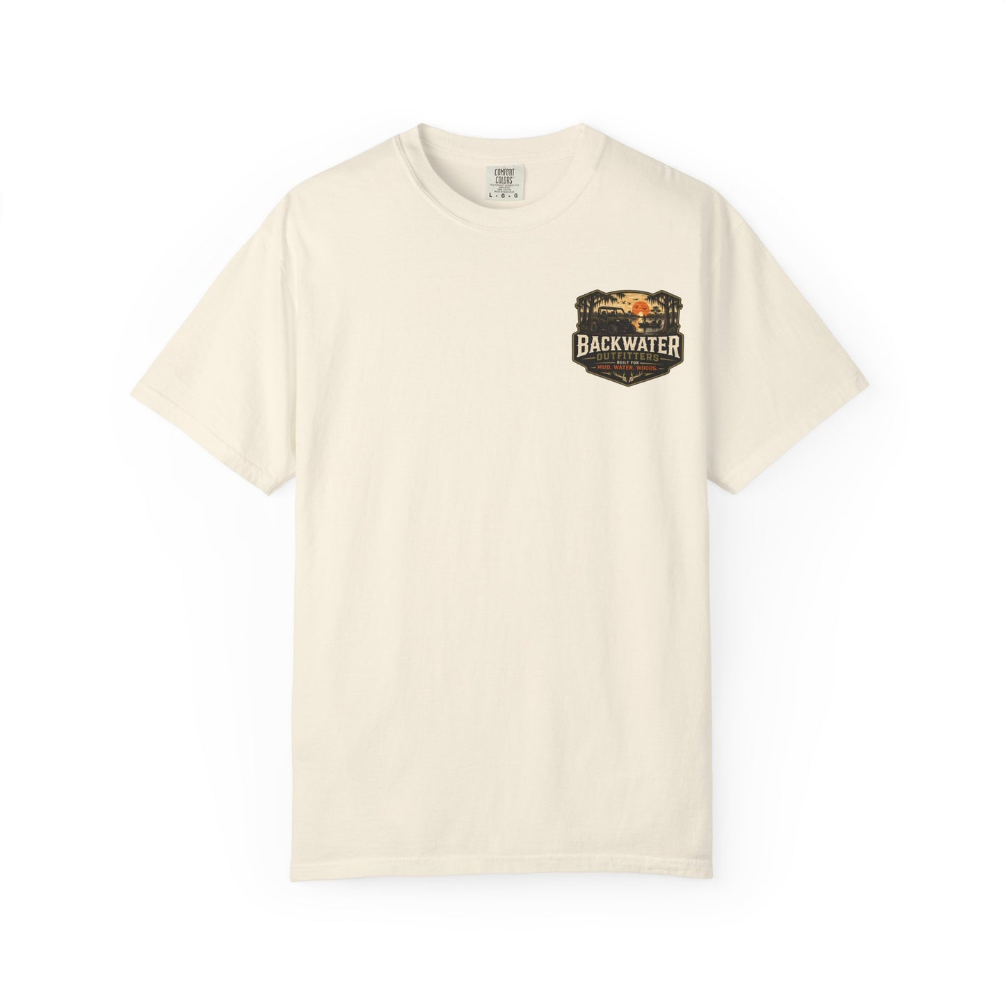 Backwater Outfitters Graphic T-Shirt — Ride It • Hunt It • Fish It