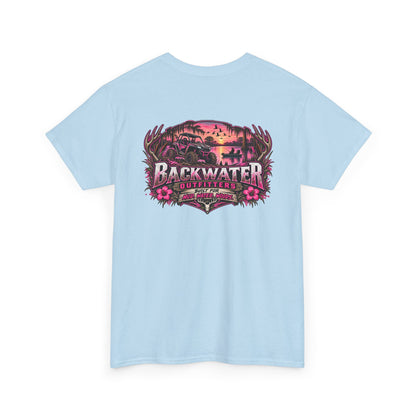 Backwater Sunset Tee — Coastal Fishing & Outdoors Graphic T-Shirt