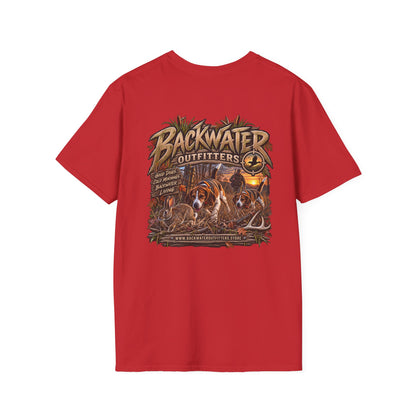 Backwater Outfitters Duck Hunting T-Shirt — Waterfowl Hunting Graphic Tee Printify