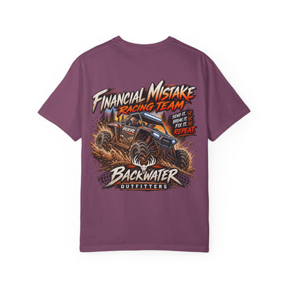 Backwater Outfitters "Financial Mistake Racing Team" T-Shirt