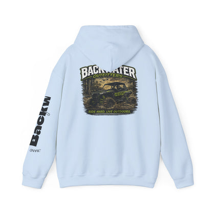 Backwater Outfitters Hoodie – Off‑Road UTV Adventure Sweatshirt