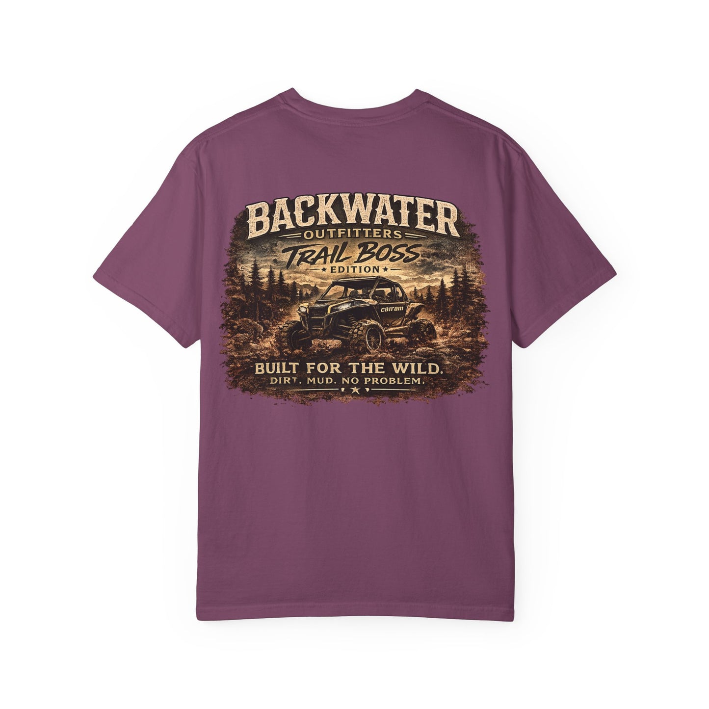 Trail Boss T‑Shirt — Backwater Outfitters Off‑Road Graphic Tee