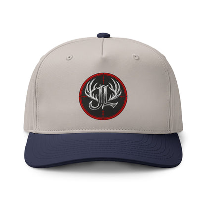 Embroidered Antler Crest Two-Tone Cap Printify
