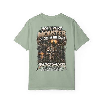 Not Every Monster Hides in the Dark Backwater Outfitters Graphic T-Shirt