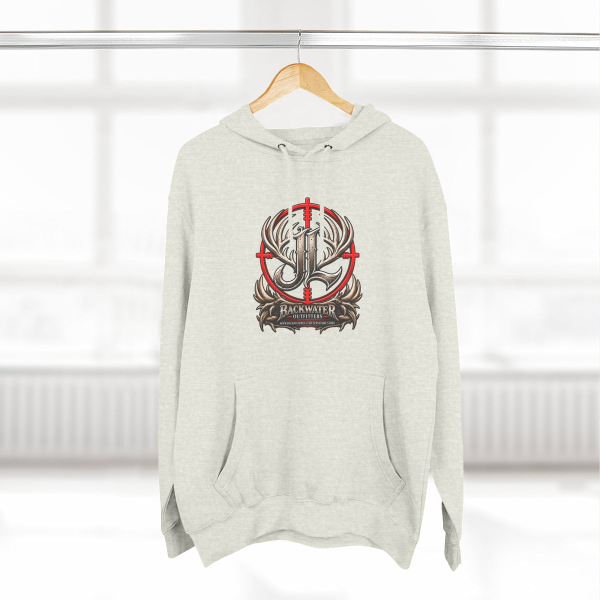 James Luker Indiana Creek Water Backwater Outfitters Hoodie Printify