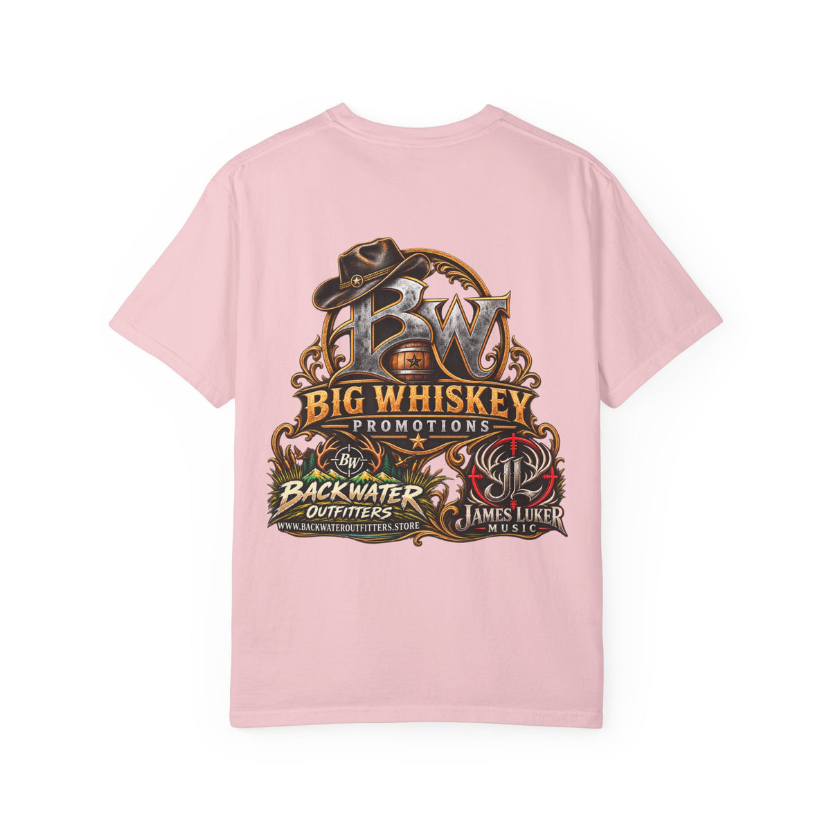 T-Shirt — Big Whiskey Promotions Backwater Outfitters Graphic
