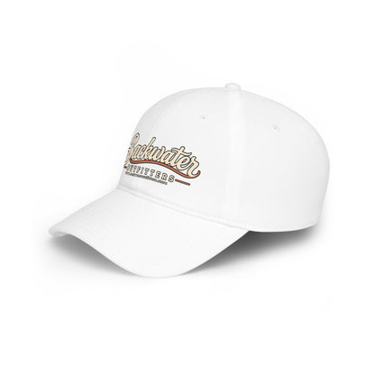 Backwater Outfitters Low Profile Baseball Cap – Retro Script Outdoor Hat