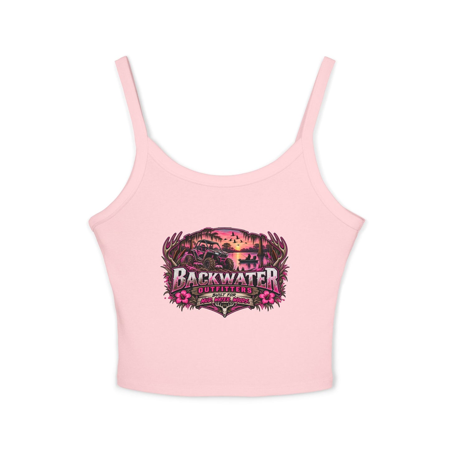 Backwater Outfitters Floral Sunset Tank