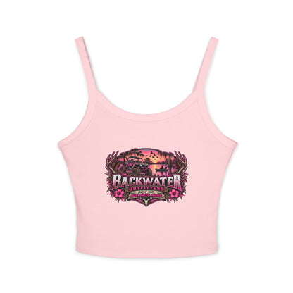 Backwater Outfitters Floral Sunset Tank