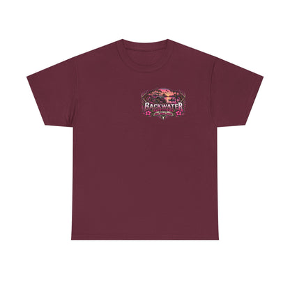 Backwater Outfitters Hunting Graphic Tee — "Born to Hunt, Forced to Work"
