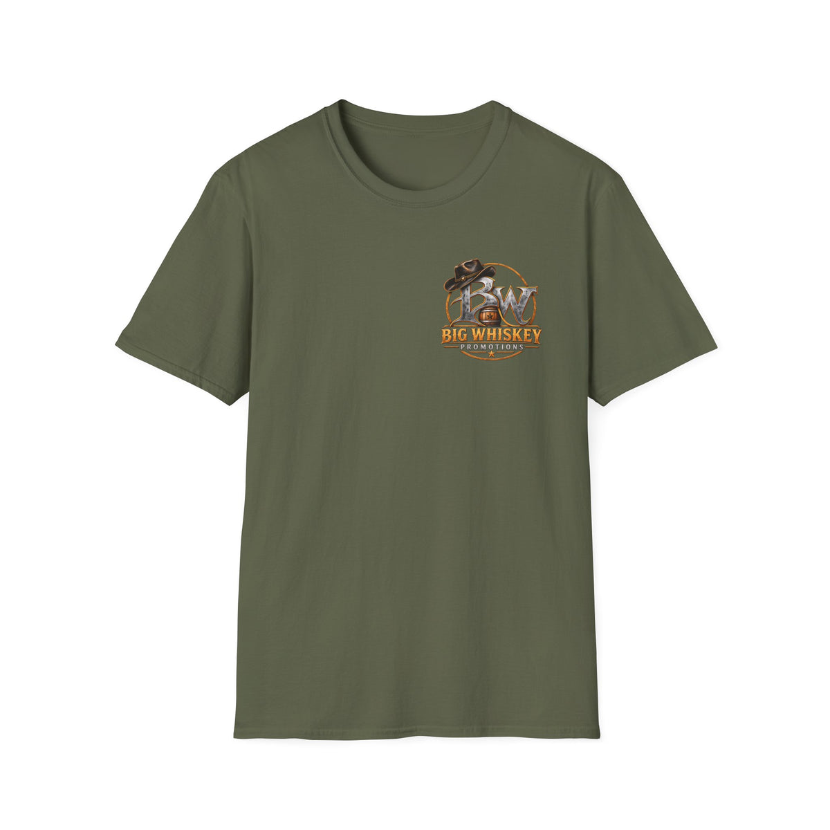 Big Whiskey Promotions T-Shirt — James Luker x Backwater Outfitters