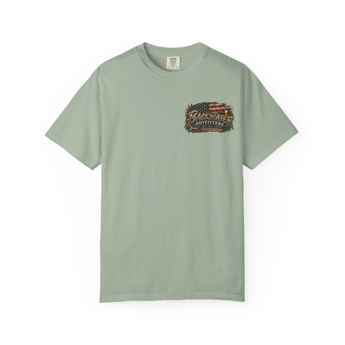 Backwater Outfitters American Flag T-Shirt