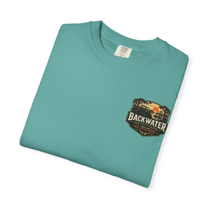 Backwater Outfitters UTV Adventure T-Shirt — "Ride Hard, Live Outdoors" Graphic Tee