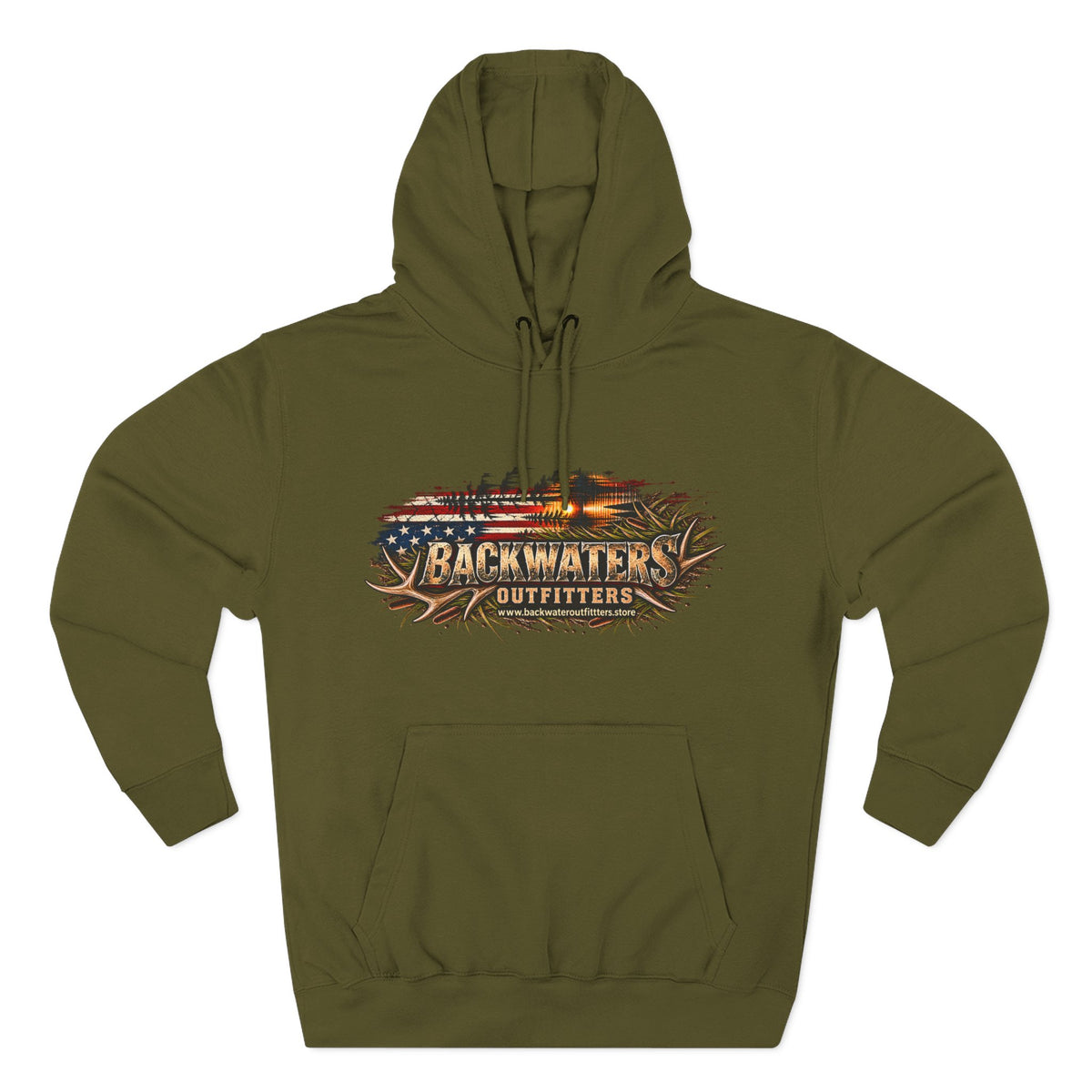 Backwater Outfitters “I Wasn’t Born to Fit In” Outdoor Hoodie