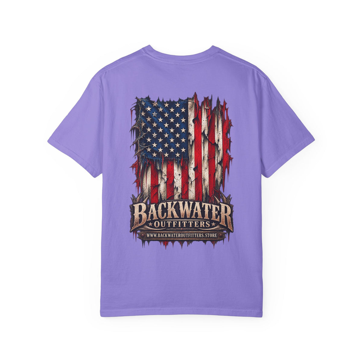 Backwater Outfitters American Flag T-Shirt