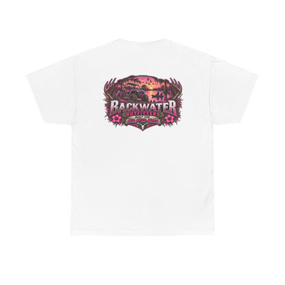Backwater Sunset Tee — Coastal Fishing & Outdoors Graphic T-Shirt