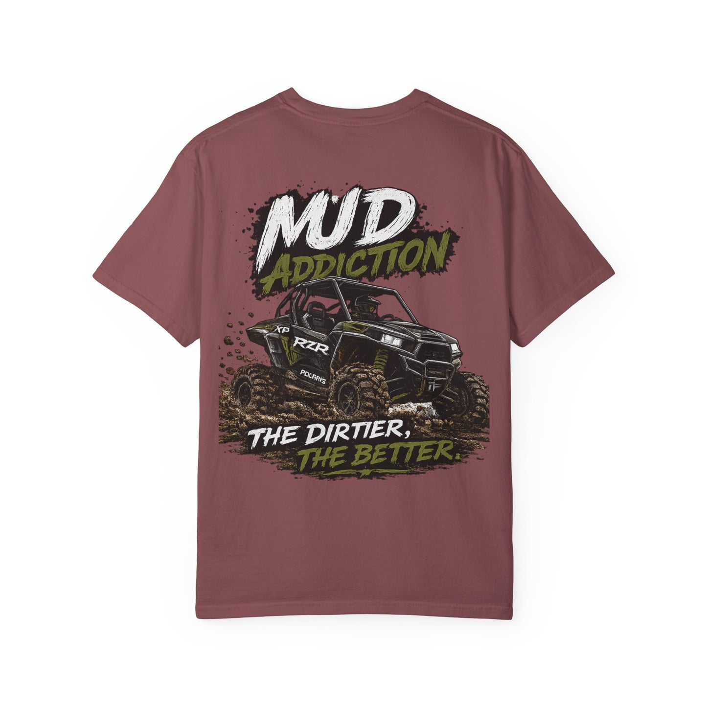 Backwater Outfitters Sunset Canoe T-Shirt — "Built for Mud. Water. Woods."