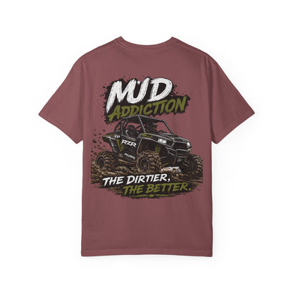 Backwater Outfitters Sunset Canoe T-Shirt — "Built for Mud. Water. Woods."