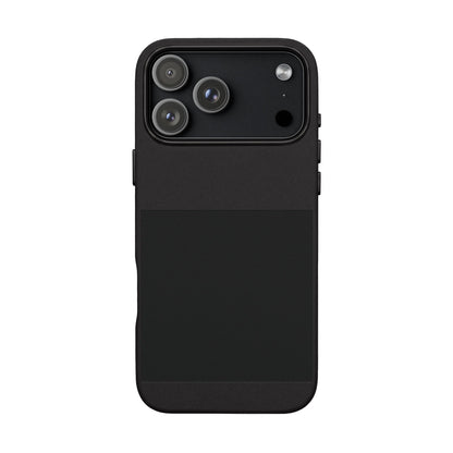 Engravable PU Leather Phone Case — Customizable Slim Protective Cover