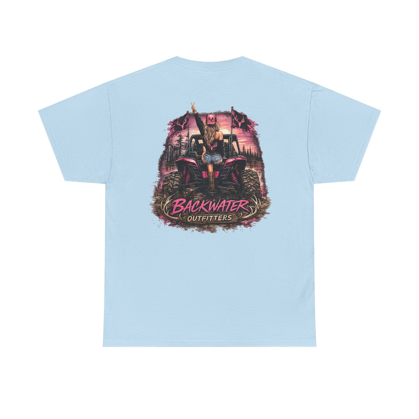 Backwater Outfitters T-Shirt — Fishing & Outdoors Graphic Tee