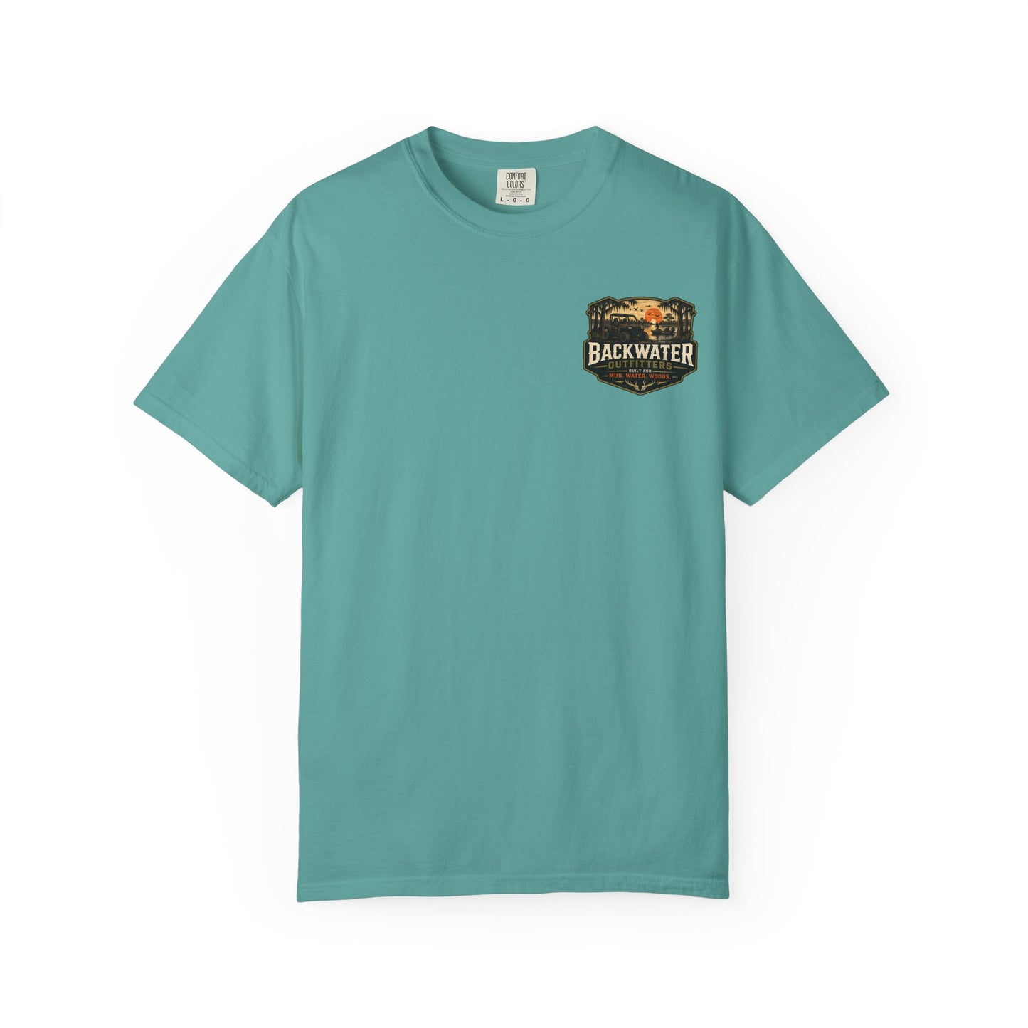 Backwater Outfitters 'Dirty Tires, Good Times' T-Shirt