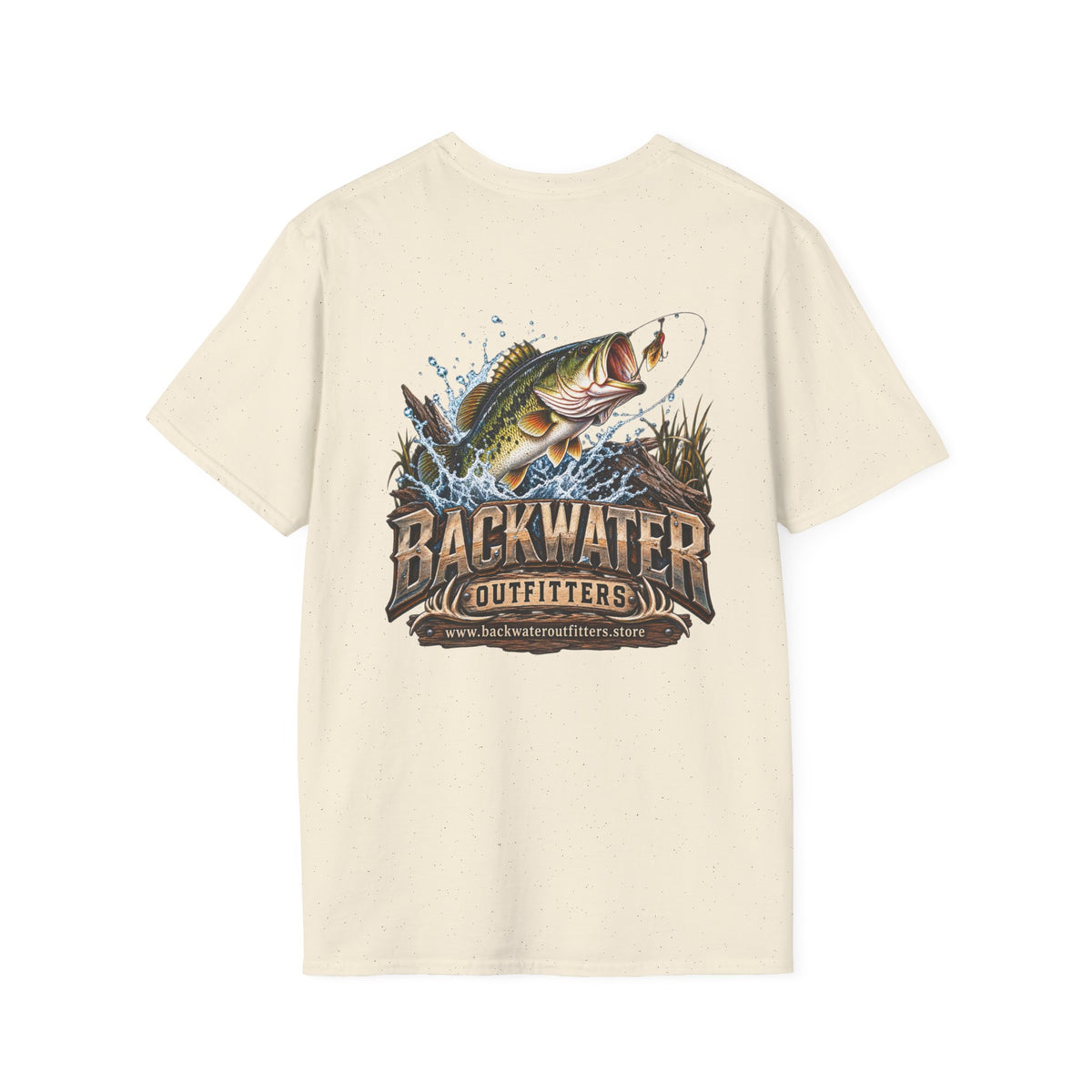 Backwater Outfitters Bass Fishing T-Shirt