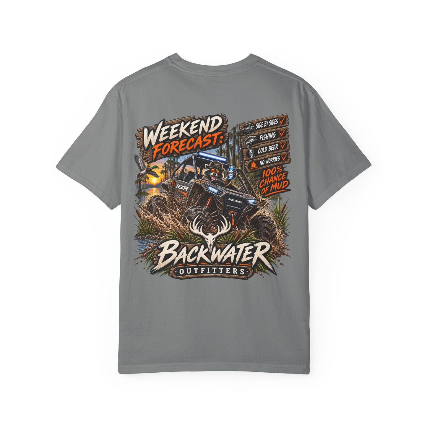 Backwater Outfitters "Weekend Forecast" T-Shirt