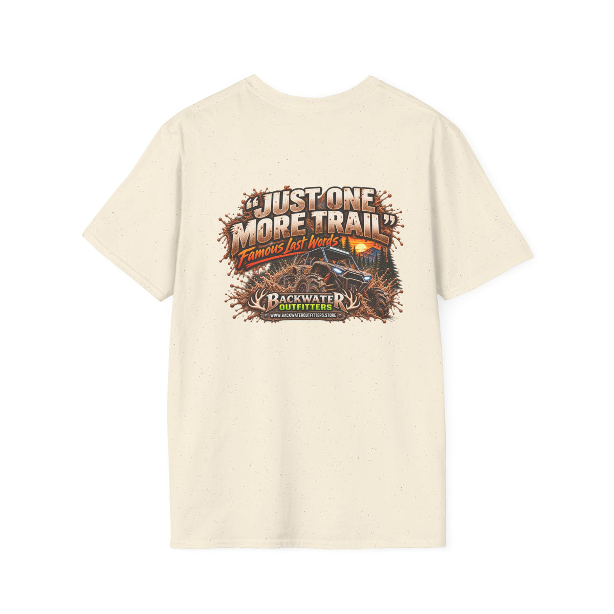 Buggy Backwater Outfitters Just One More Trail Trail T Shirt