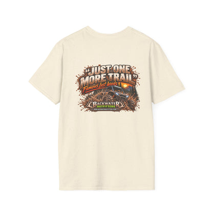 Buggy Backwater Outfitters Just One More Trail Trail T Shirt