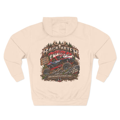 Backwater Outfitters Off-Road Hoodie — American Flag & UTV Graphic Printify