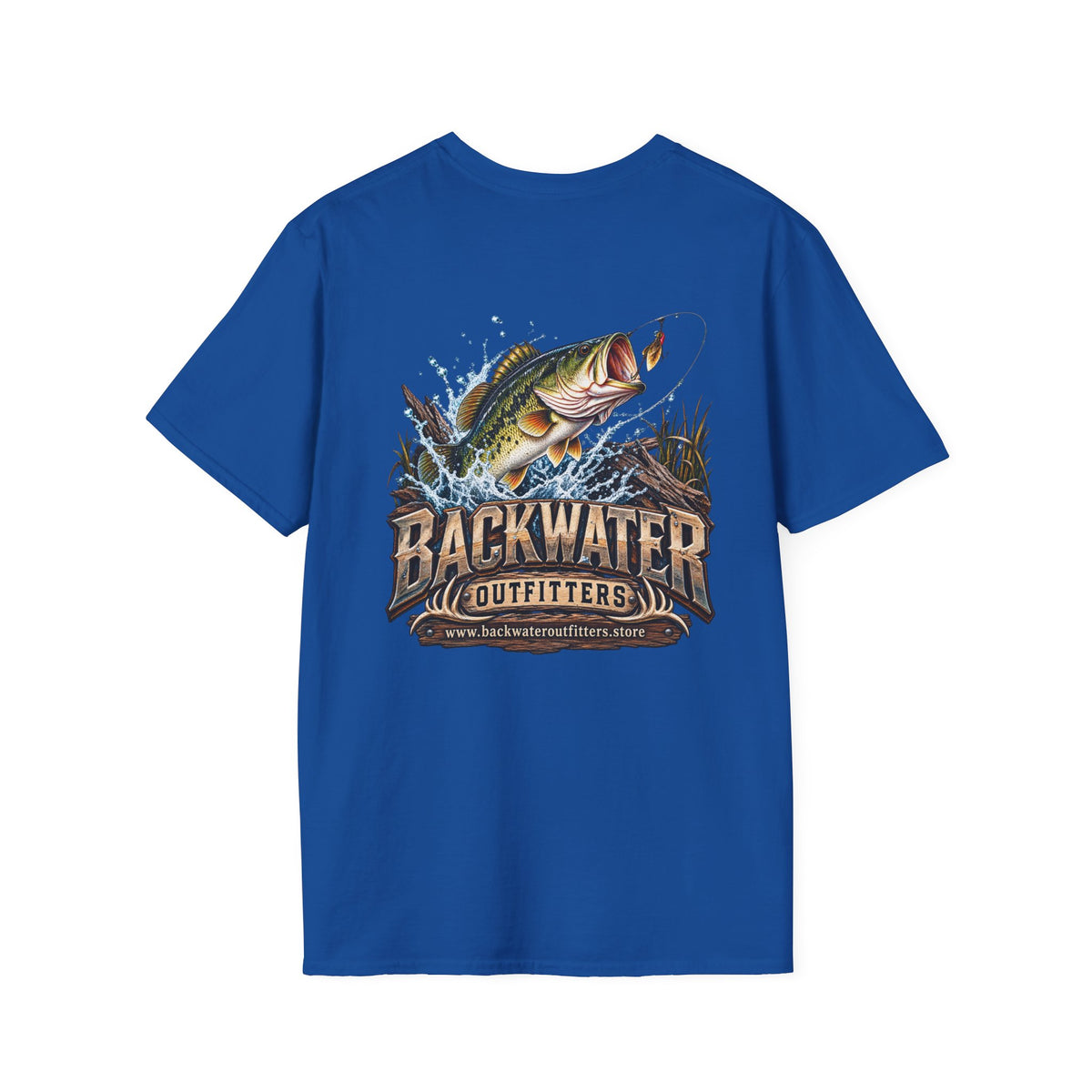 Backwater Outfitters Bass Fishing T-Shirt