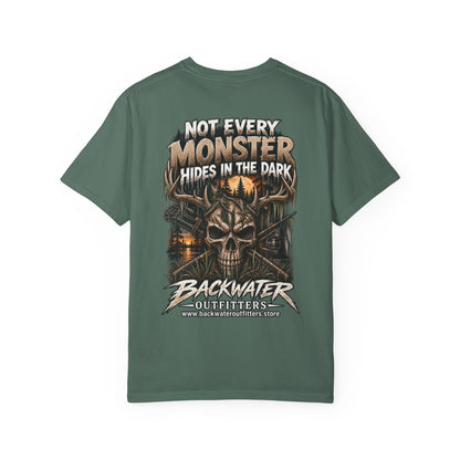 Not Every Monster Hides in the Dark Backwater Outfitters Graphic T-Shirt