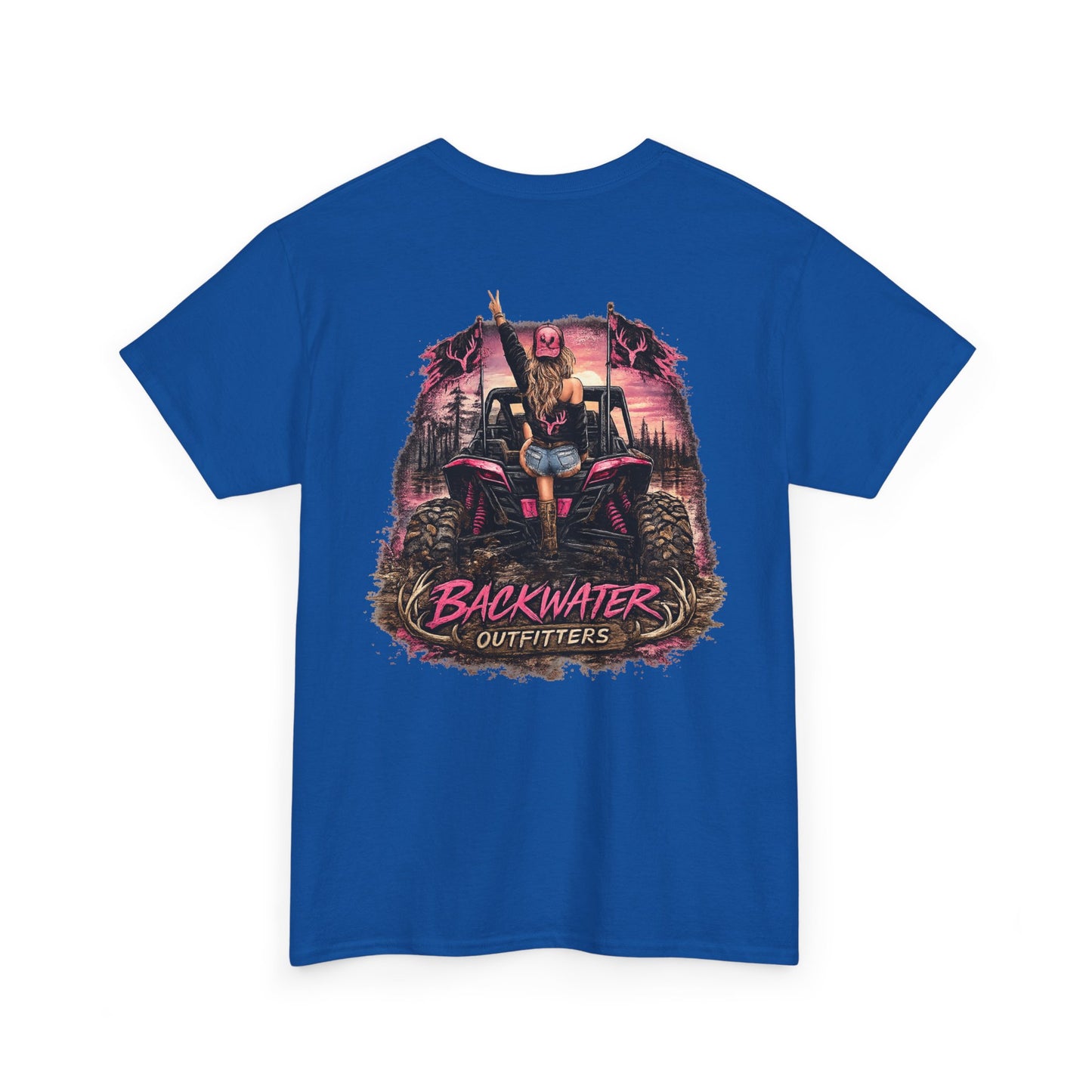 Backwater Outfitters T-Shirt — Fishing & Outdoors Graphic Tee