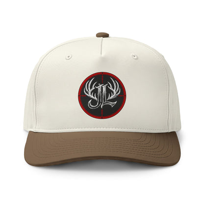 Embroidered Antler Crest Two-Tone Cap Printify
