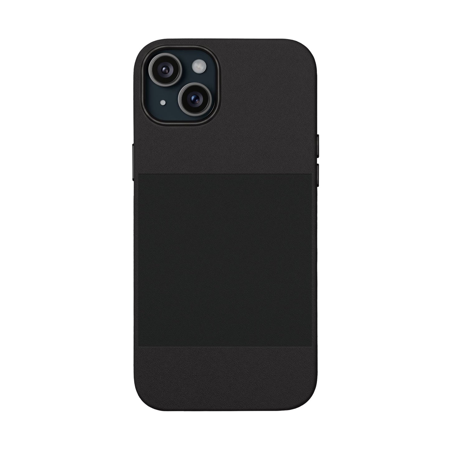 Engravable PU Leather Phone Case — Customizable Slim Protective Cover