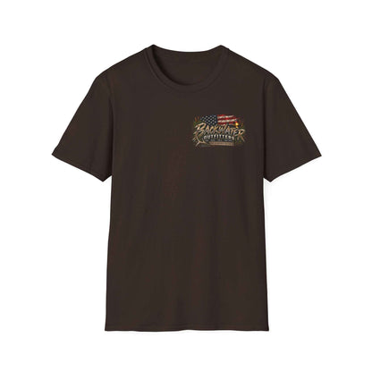 Backwater Outfitters Outdoor Fishing Graphic T-Shirt