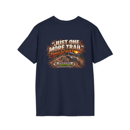 Buggy Backwater Outfitters Just One More Trail Trail T Shirt