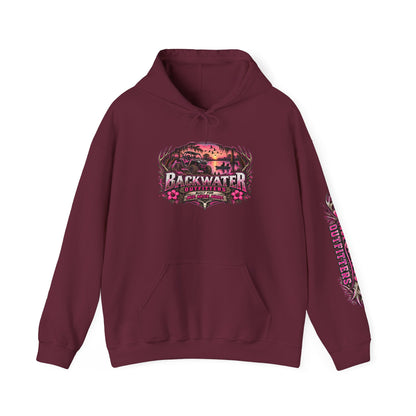 Backwater 'Wild At Heart' Hoodie – Outdoors Adventure Pullover Printify