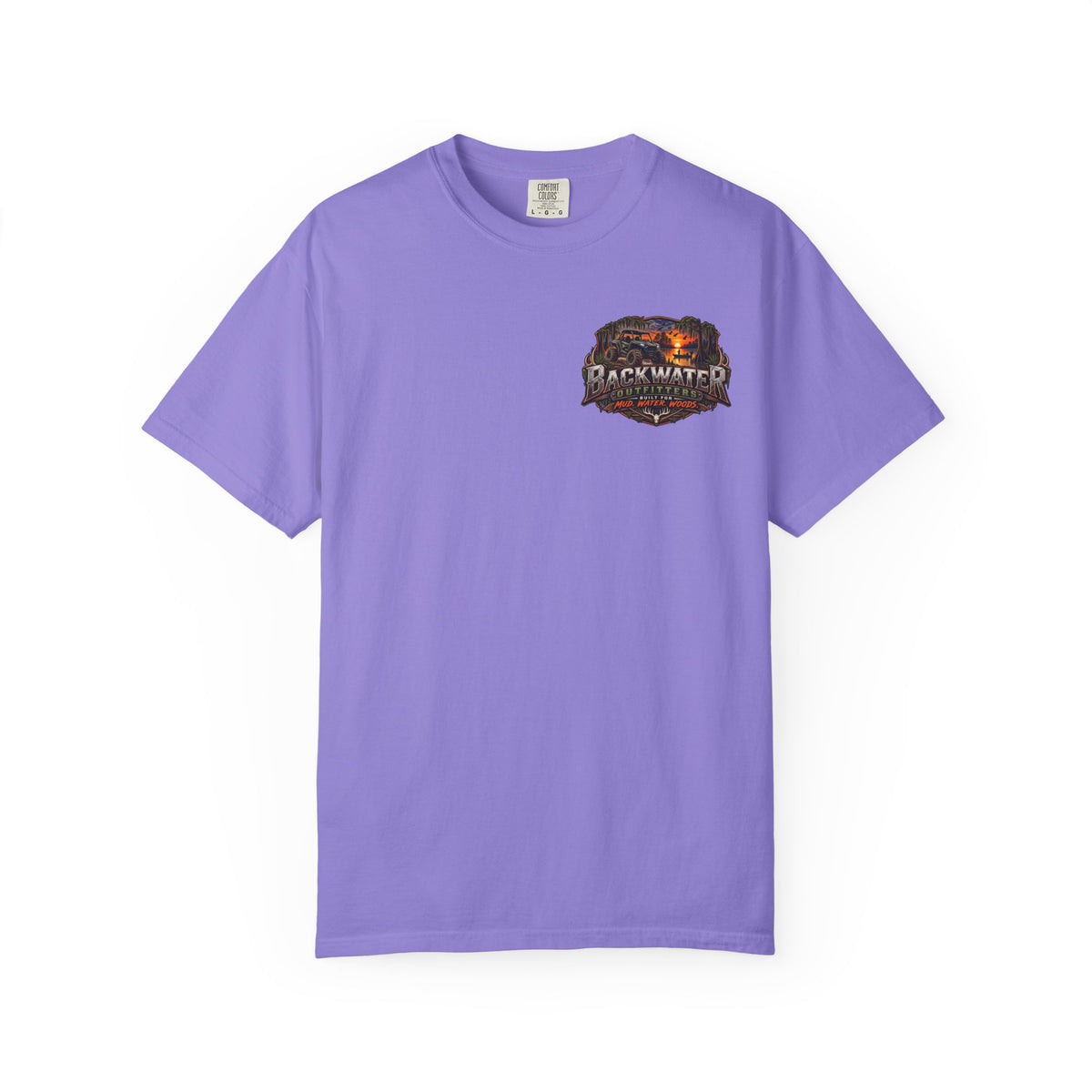 Backwater Outfitters Deer Graphic T-Shirt Printify