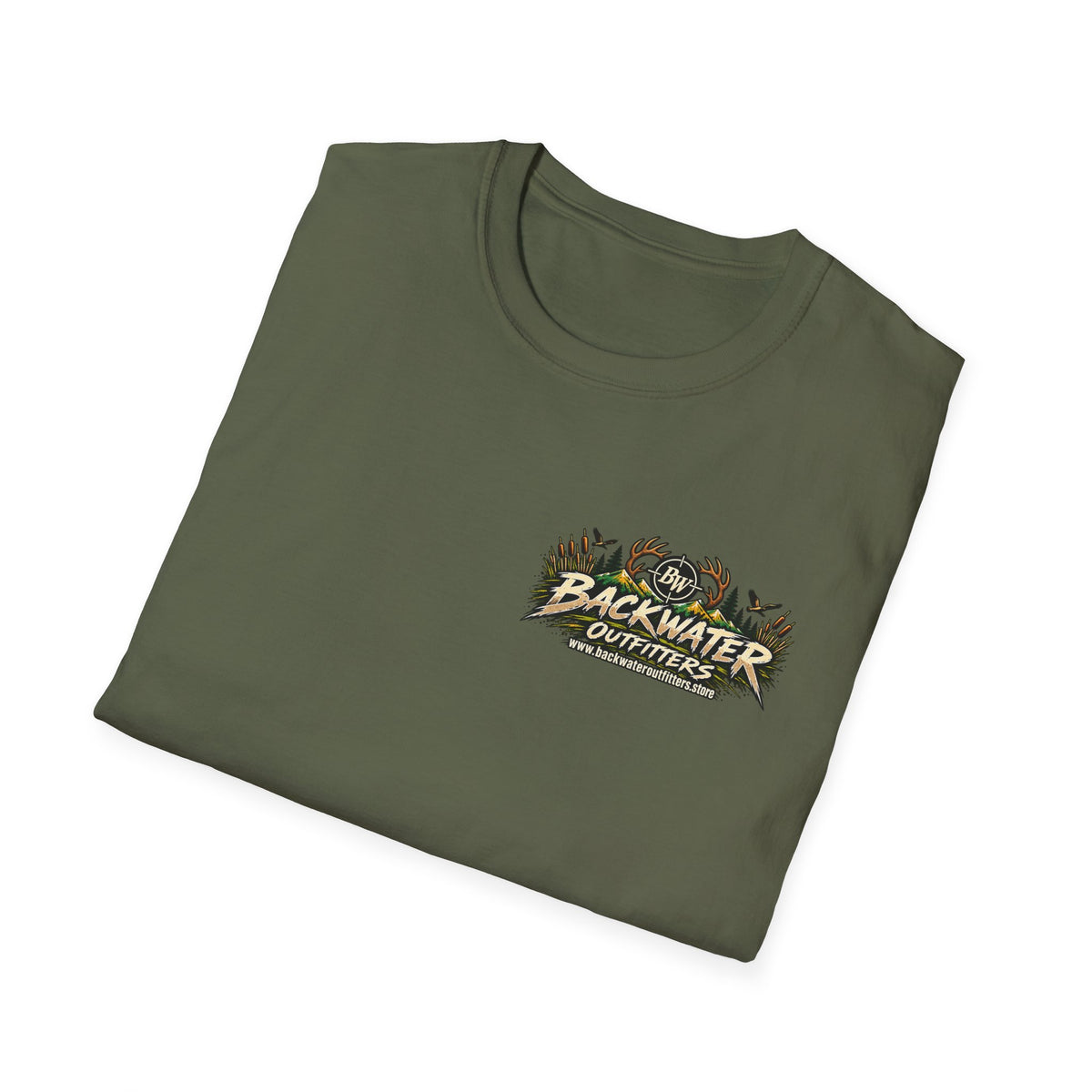 Backwater Outfitters Bass Fishing T-Shirt