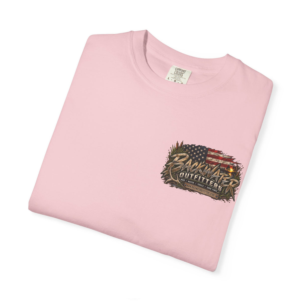 Backwater Outfitters American Flag T-Shirt