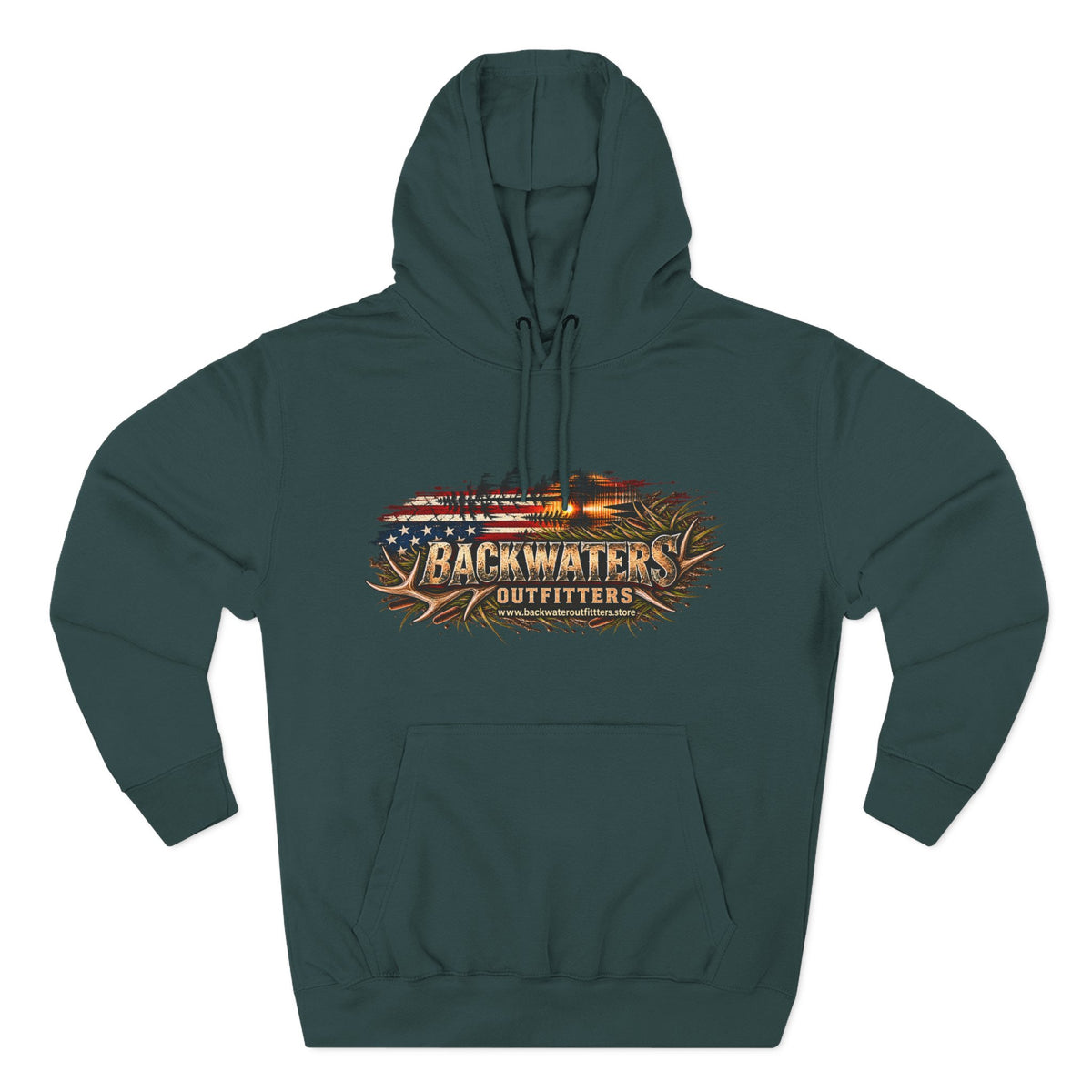 Backwater Outfitters “I Wasn’t Born to Fit In” Outdoor Hoodie